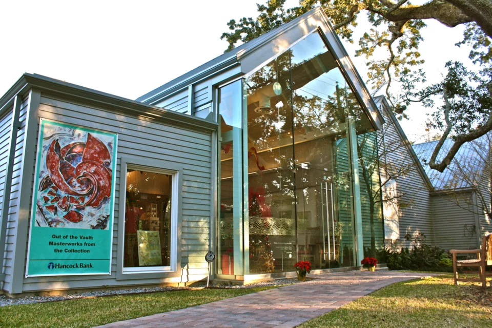 Entrance to the Walter Anderson Museum of Art in Ocean Springs